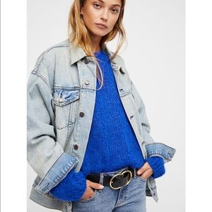Free People Jackets & Coats - Free people trucker denim jacket Free People Jackets & Coats - Free people trucker denim jacket